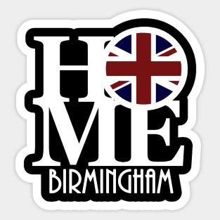 HOME Birmingham England Sticker